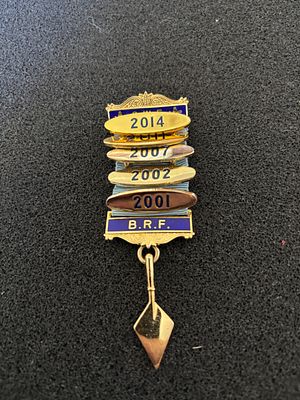 British Gilt and Enamel Trade Association Commemorative Jewel for the B.R.F. with Trowel 