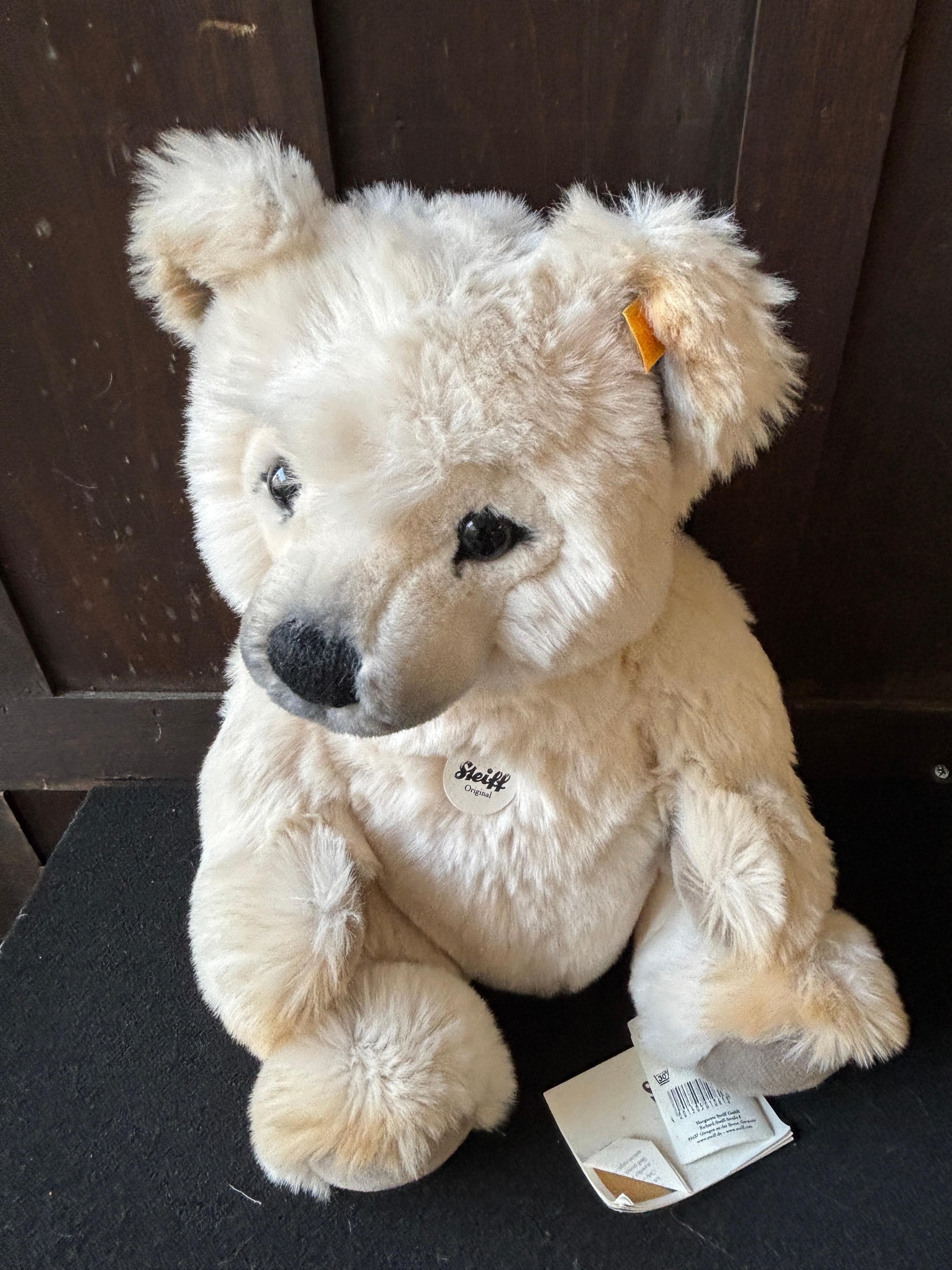 Steiff Nanuk Polar Bear Plush Toy c 33 cm tall