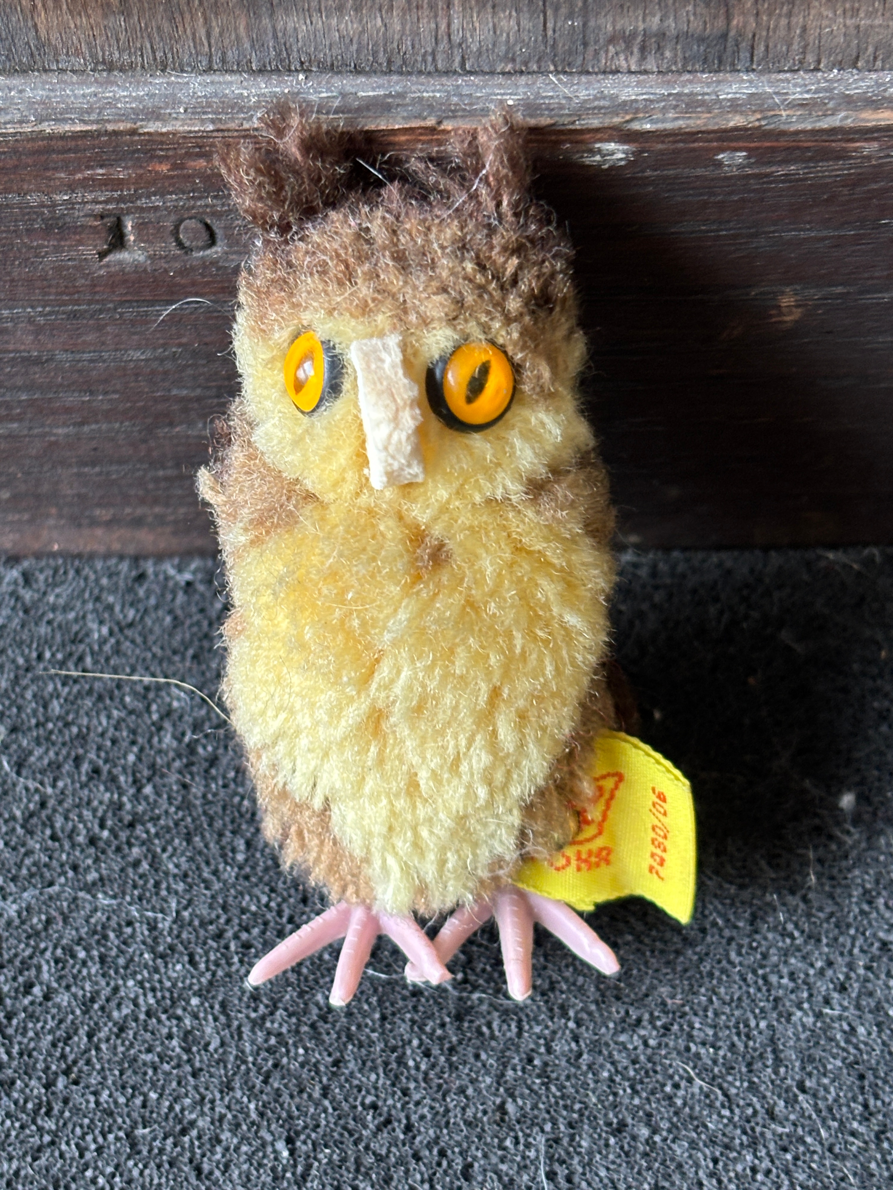 Steiff Wittie Miniature Owl Plush c 7 cm tall