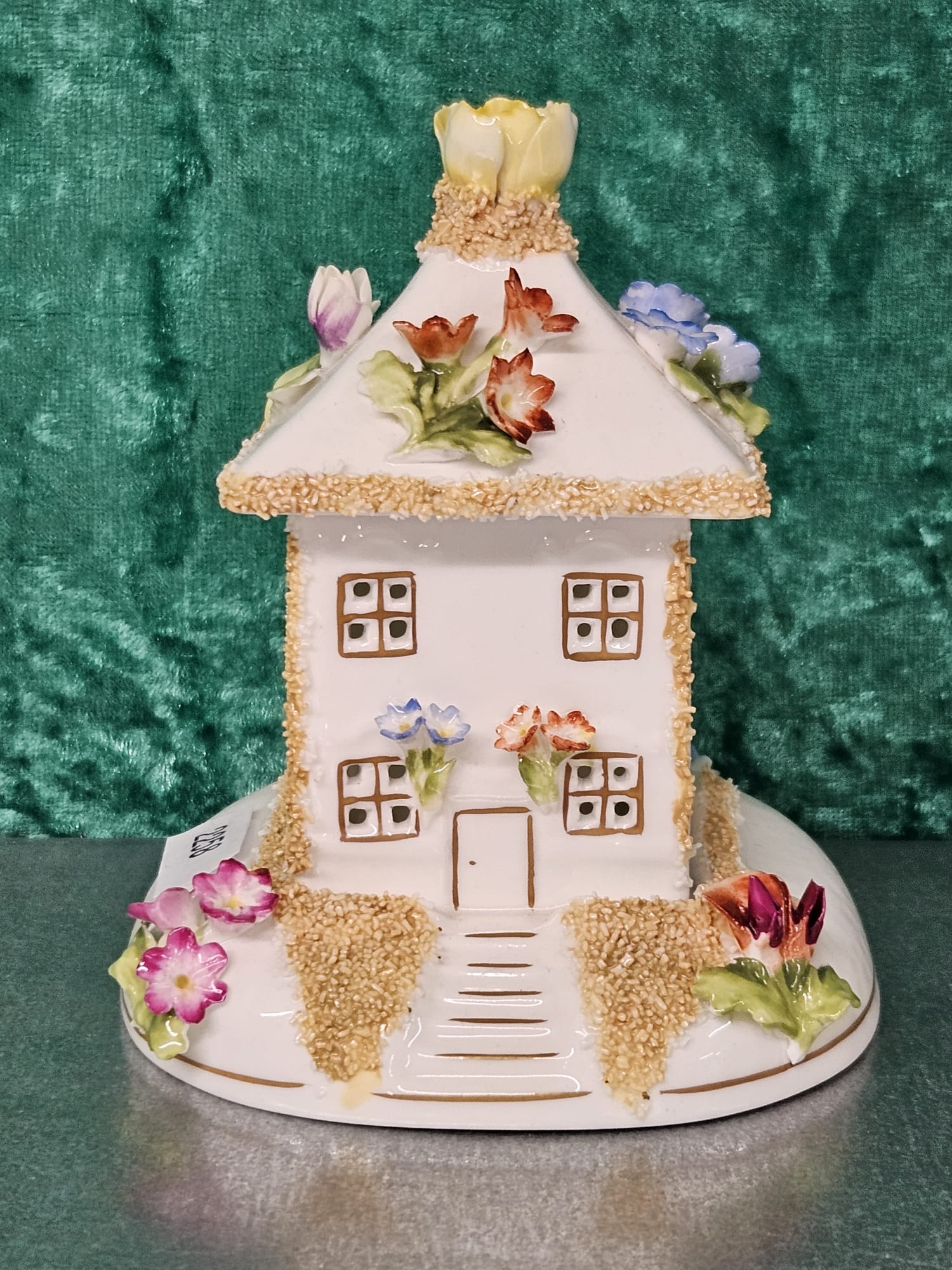 Coalport Fine Bone China The Summer House Cottage Figurine