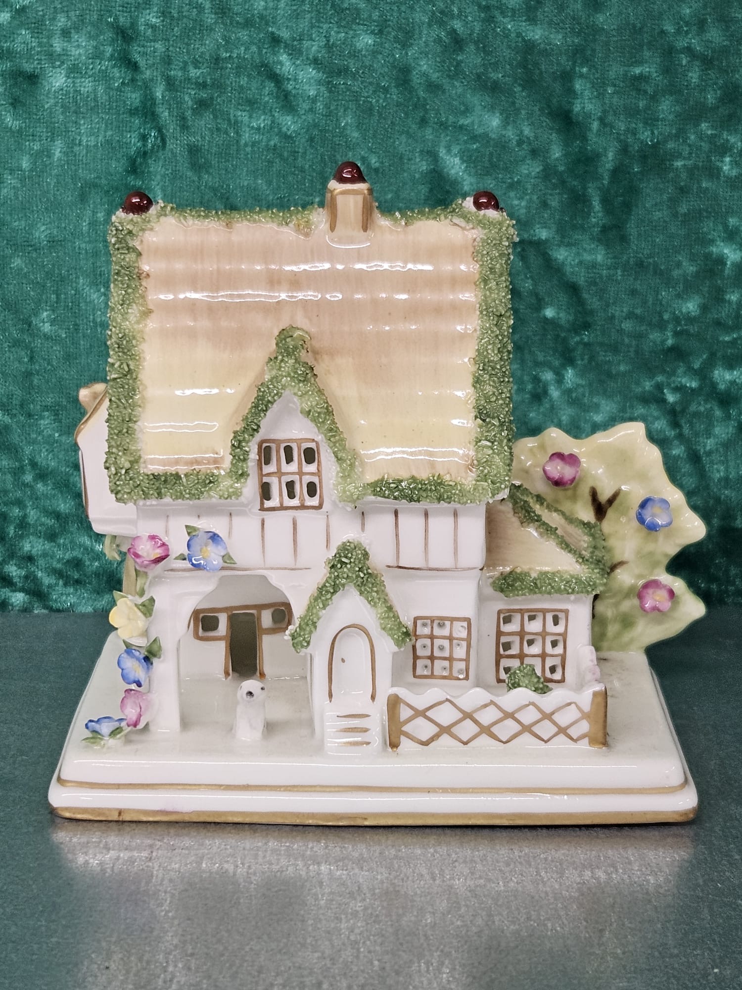 A Coalport Fine Bone China Cottage Figurine The Masters House