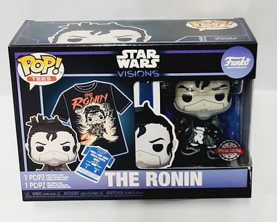 מארז פופ אנד טי מהדורה מיוחדת כולל חולצה טי שרט תואמת ובובת פופ ייחודית למארז מסדרת סטאר וורס