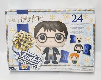 קאלנדר פופים מהדורה מוגבלת מיוחדת מכיל 24 בובות פופ מסדרת הארי פוטר