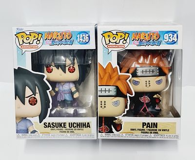 סט של זוג בובות פופ מסדרת נארוטו