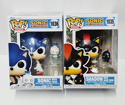 סט של זוג בובות פופ מסדרת סוניק