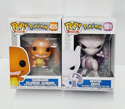סט של זוג בובות פופ מסדרת פוקימון