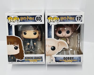 סט של זוג בובות פופ מסדרת הארי פוטר