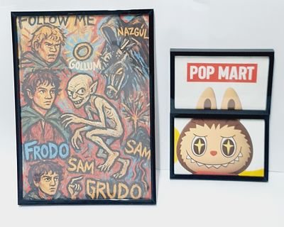 לוט פוסטרים ממוסגרים, לבובו ושר הטבעות