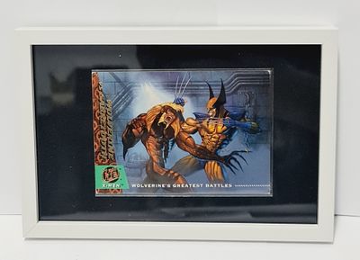 קלף מארוול מבוקש נתון במסגרת נאה