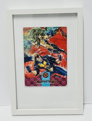 קלף מארוול מבוקש נתון במסגרת נאה