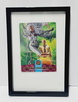 קלף מארוול מבוקש נתון במסגרת נאה