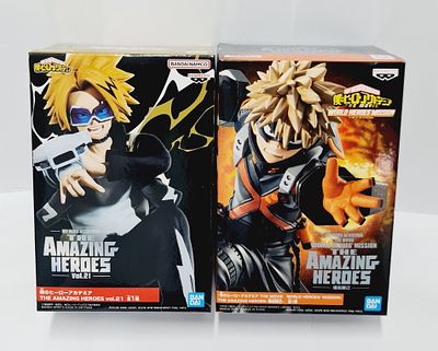 זוג פסלים איכותיים במיוחד תוצרת בנדאי דגמי אנימה שונים