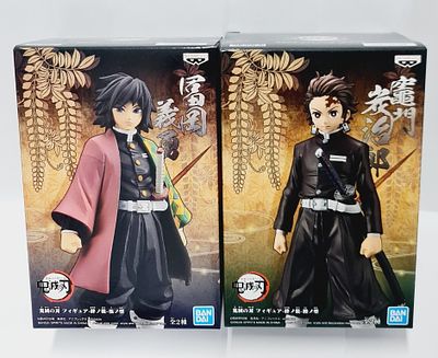 זוג פסלים איכותיים במיוחד תוצרת בנדאי דגמי אנימה מסדרת דימון סלייר