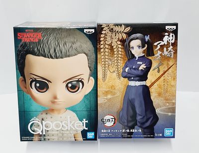 זוג פסלים איכותיים במיוחד תוצרת בנדאי דגמי אנימה שונים