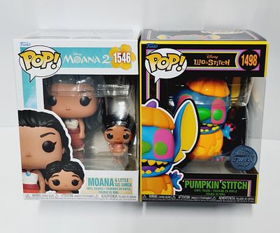 סט של זוג בובות פופ מסדרת דיסני