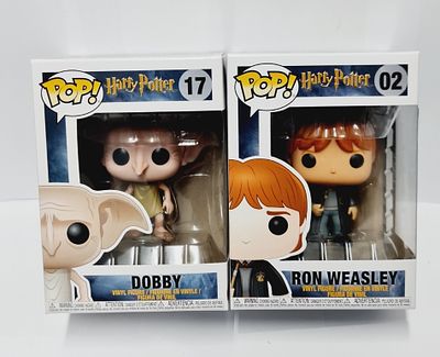 סט של זוג בובות פופ מסדרת הארי פוטר