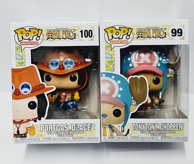 סט של זוג בובות פופ מסדרת וואן פיס