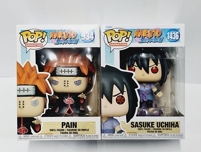 סט של זוג בובות פופ מסדרת נארוטו