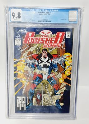 חוברת קומיקס המעניש מדורגת ציון 9.8