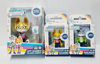 זוג בובות פיגר מהסדרה החדשה חתולים מרגלים