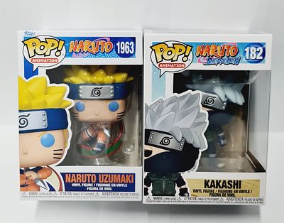 סט של זוג בובות פופ מסדרת נארוטו