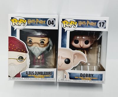 סט של זוג בובות פופ מסדרת הארי פוטר
