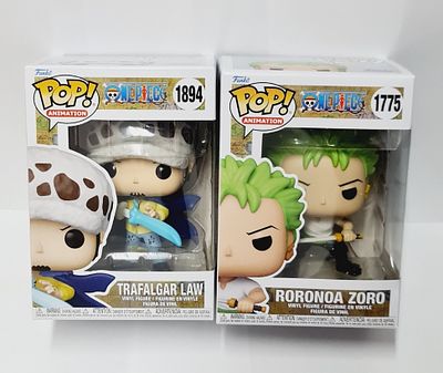 סט של זוג בובות פופ מסדרת וואן פיס