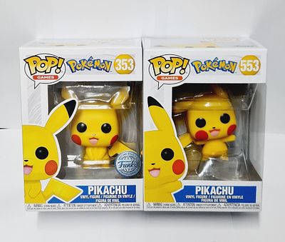 סט של זוג בובות פופ מסדרת פוקימון