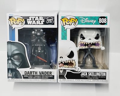 סט של זוג בובות פופ מסדרת דיסני