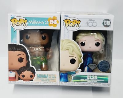 סט של זוג בובות פופ מסדרת דיסני