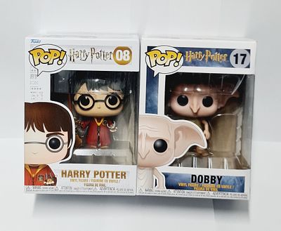 סט של זוג בובות פופ מסדרת הארי פוטר