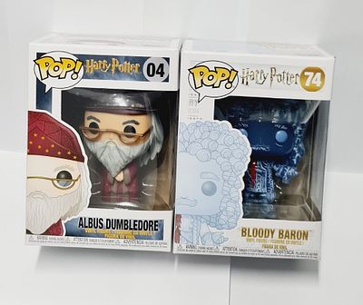 סט של זוג בובות פופ מסדרת הארי פוטר