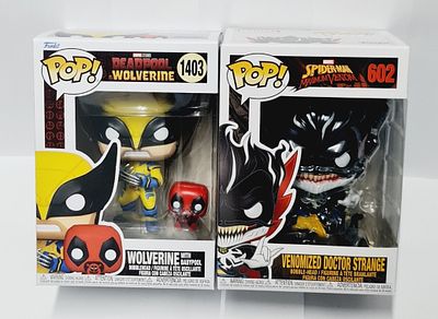 סט של זוג בובות פופ מסדרת מארוול