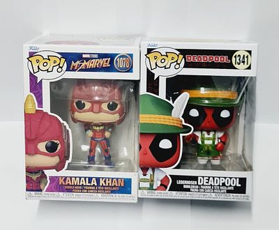 סט של זוג בובות פופ מסדרת מארוול