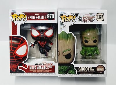 סט של זוג בובות פופ מסדרת מארוול