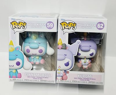 סט של זוג בובות פופ מסדרת הלו קיטי