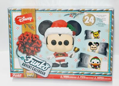 קאלנדר פופים פאנקו מהדורה מיוחדת מכיל 24 בובות פופ מסדרת דיסני
