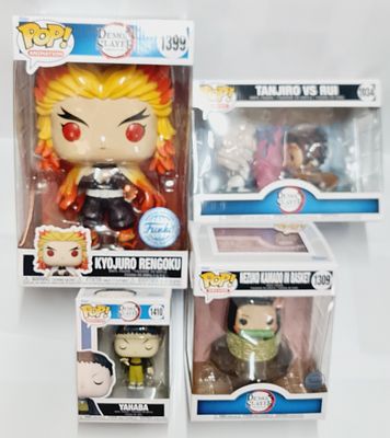 סט מטורף של בובות פופ במגוון גדלים מסדרת דמון סלייר