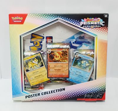 מארז פוקימון מבוקש מסדרת פריזמטיק כולל פוסטר