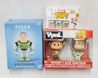 לוט צעצוע של סיפור, פסל באז , מארז ביטי פופ רביעייה ומארז פופים כפול