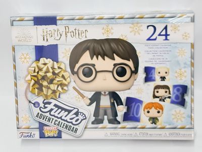 קאלנדר פופים פאנקו מהדורה מיוחדת מכיל 24 בובות פופ מסדרת הארי פוטר