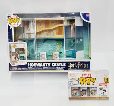 מארז ביטי פופים גדול ומפואר ומארז ביטי פופ רביעייה מסדרת הארי פוטר