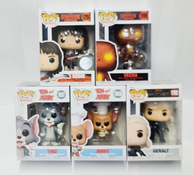 סט של 5 בובות פופ מסדרת טלוויזיה