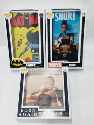 לוט של 3 מארזי פופים מפוארים מסדרות מגוונות