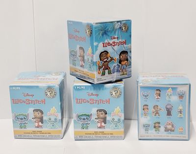 לוט של 4 בובות מיסטרי לילו וסטיץ, ראה סדרה בתמונה