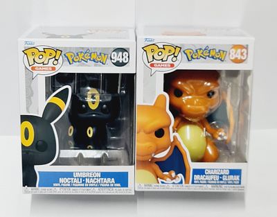 סט של זוג בובות פופ מסדרת פוקימון