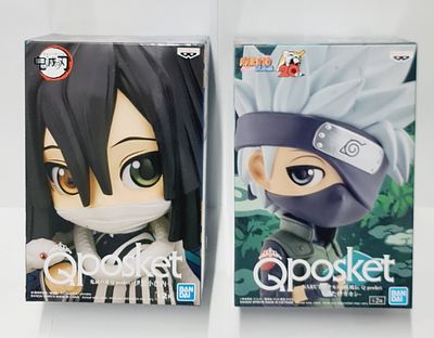 זוג פסלים איכותיים תוצרת בנדאי דגמי אנימה מסדרת דמון סלייר