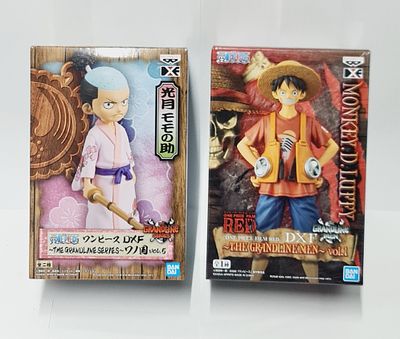 זוג פסלים איכותיים תוצרת בנדאי דגמי אנימה מסדרת וואן פיס