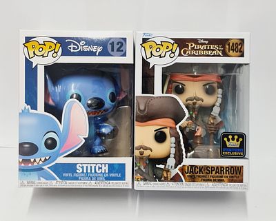 סט של זוג בובות פופ מסדרת דיסני