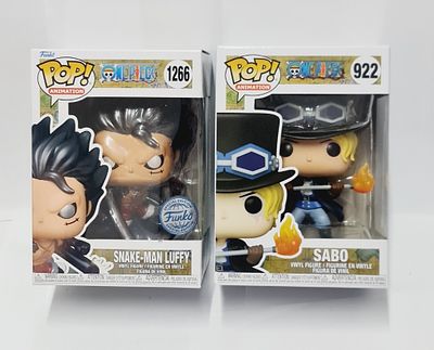 סט של זוג בובות פופ מסדרת וואן פיס